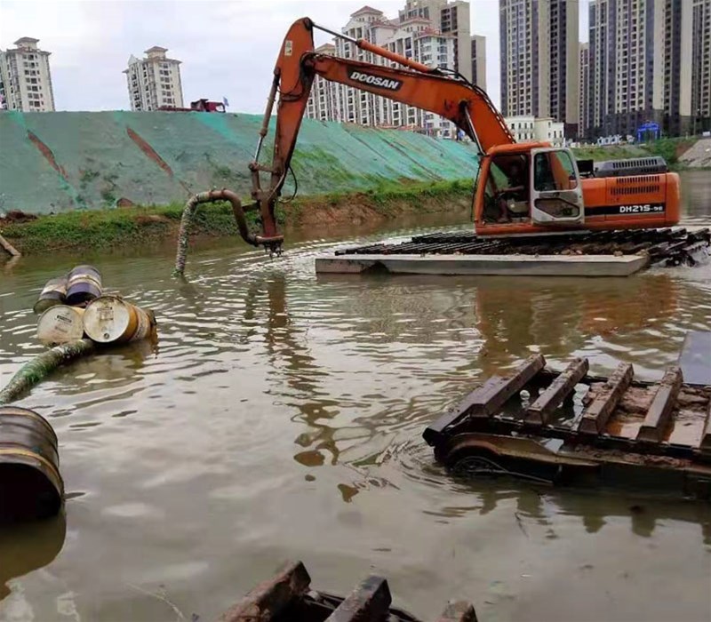 國內(nèi)對于水陸挖掘機出租項目還是非常接受的
